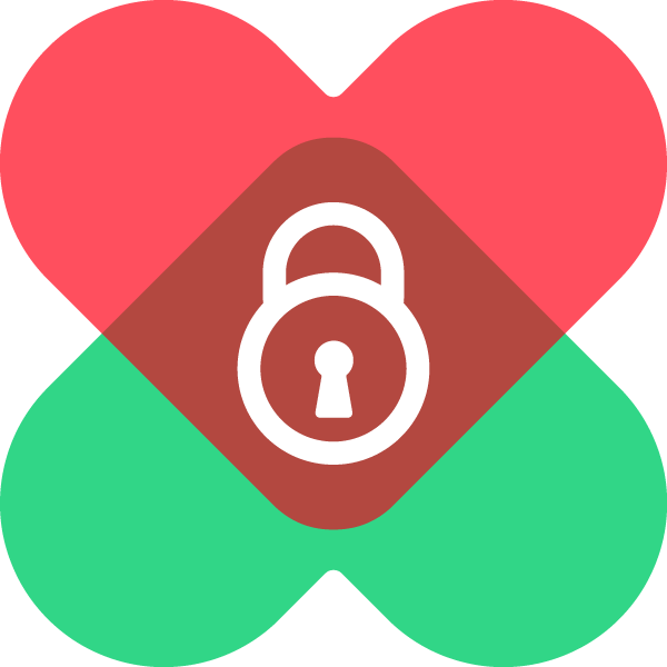 Gyvr logo with lock icon